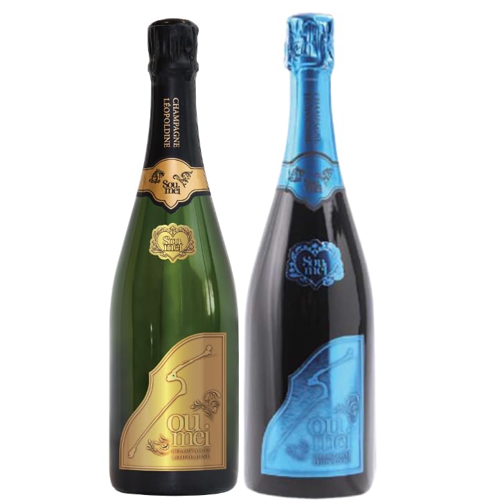 ソウメイ　ブリュット750ml 2本セット Amazon.co.jp: ＜正規品＞SOUMEIソウメイブリュット＆ブルー 2本セット